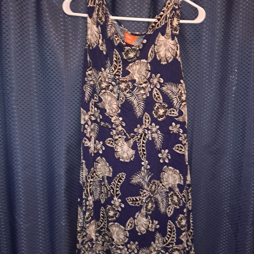 Blue Hawaiian dress